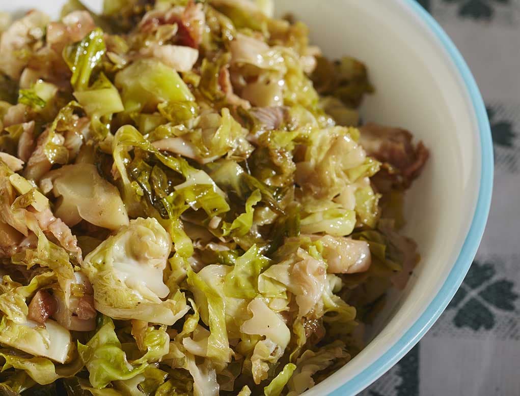 Ensalada de Coles de Bruselas