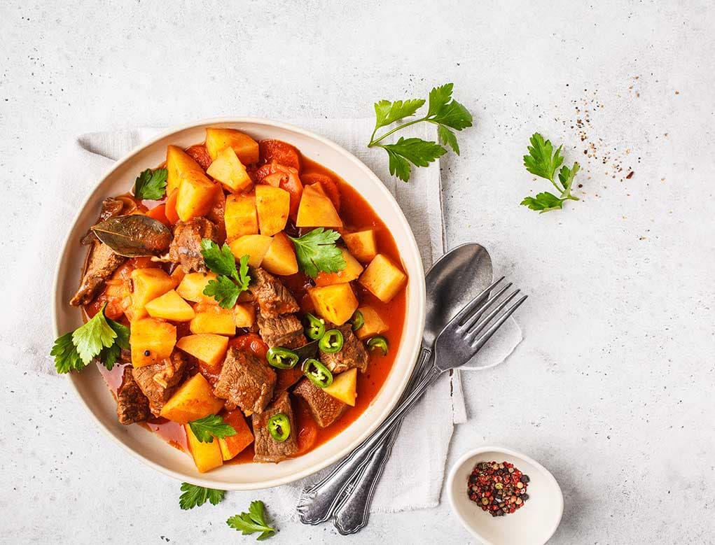 Estofado de Res y Batatas