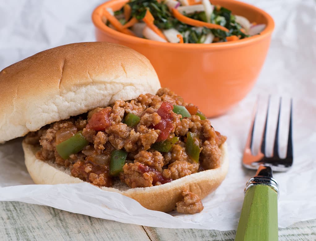 Sloppy Joes de Pavo