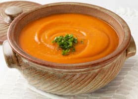 Sopa de Batata y Jengibre