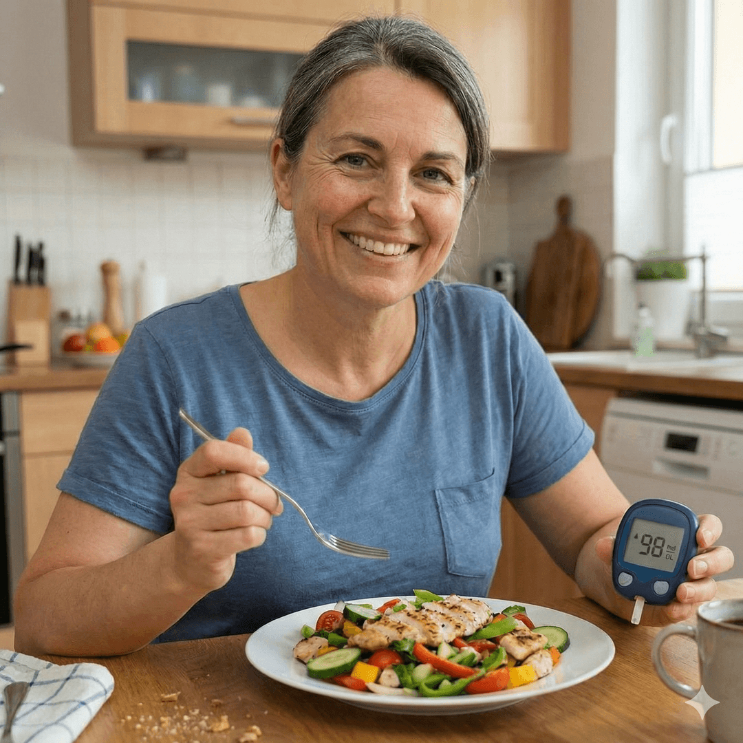 Transformación con dieta keto