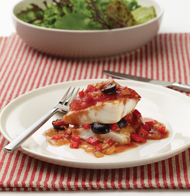 Bacalao económico a la provenzal