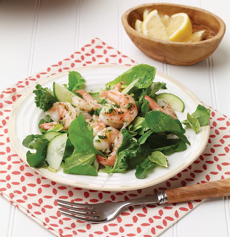 Camarones venecianos al ajo (Schie Aglio Olio)