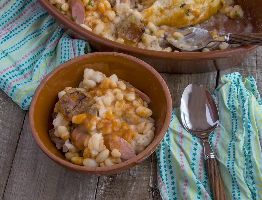 Cassoulet de Pollo y Frijoles