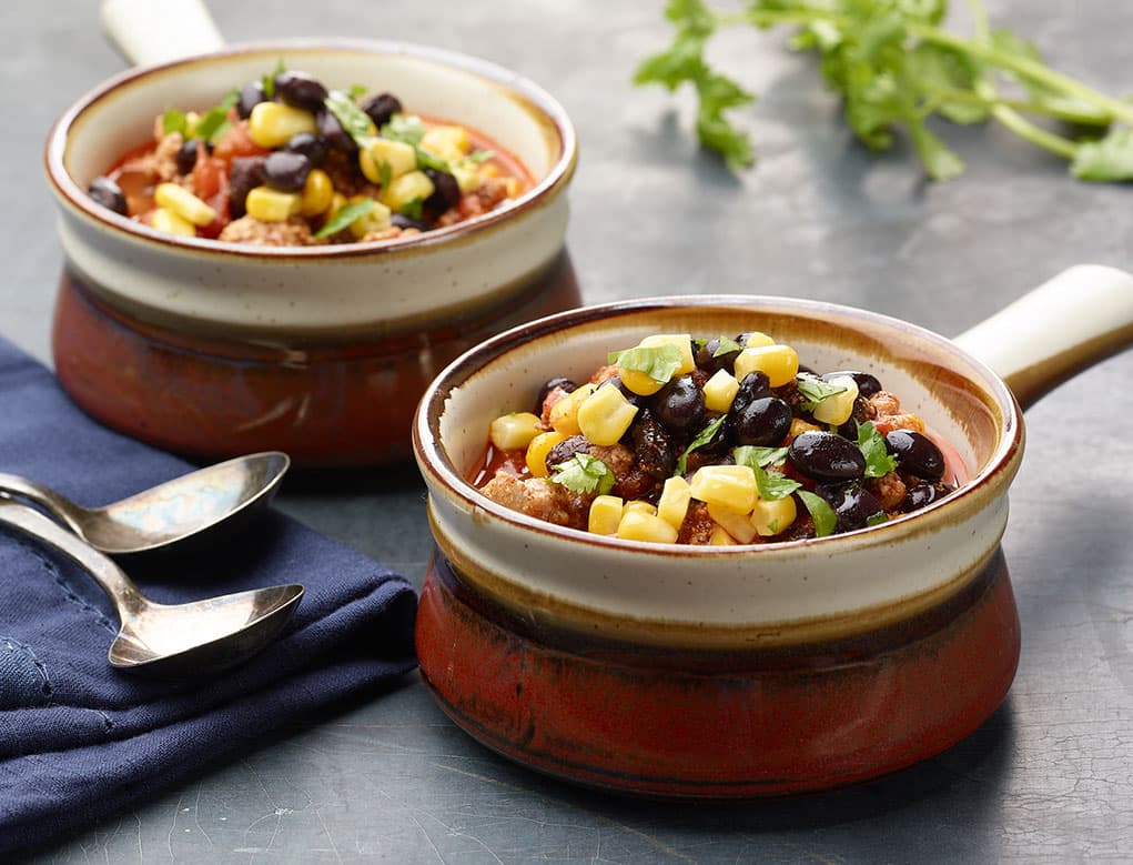 Chili de productos congelados en la Instant Pot