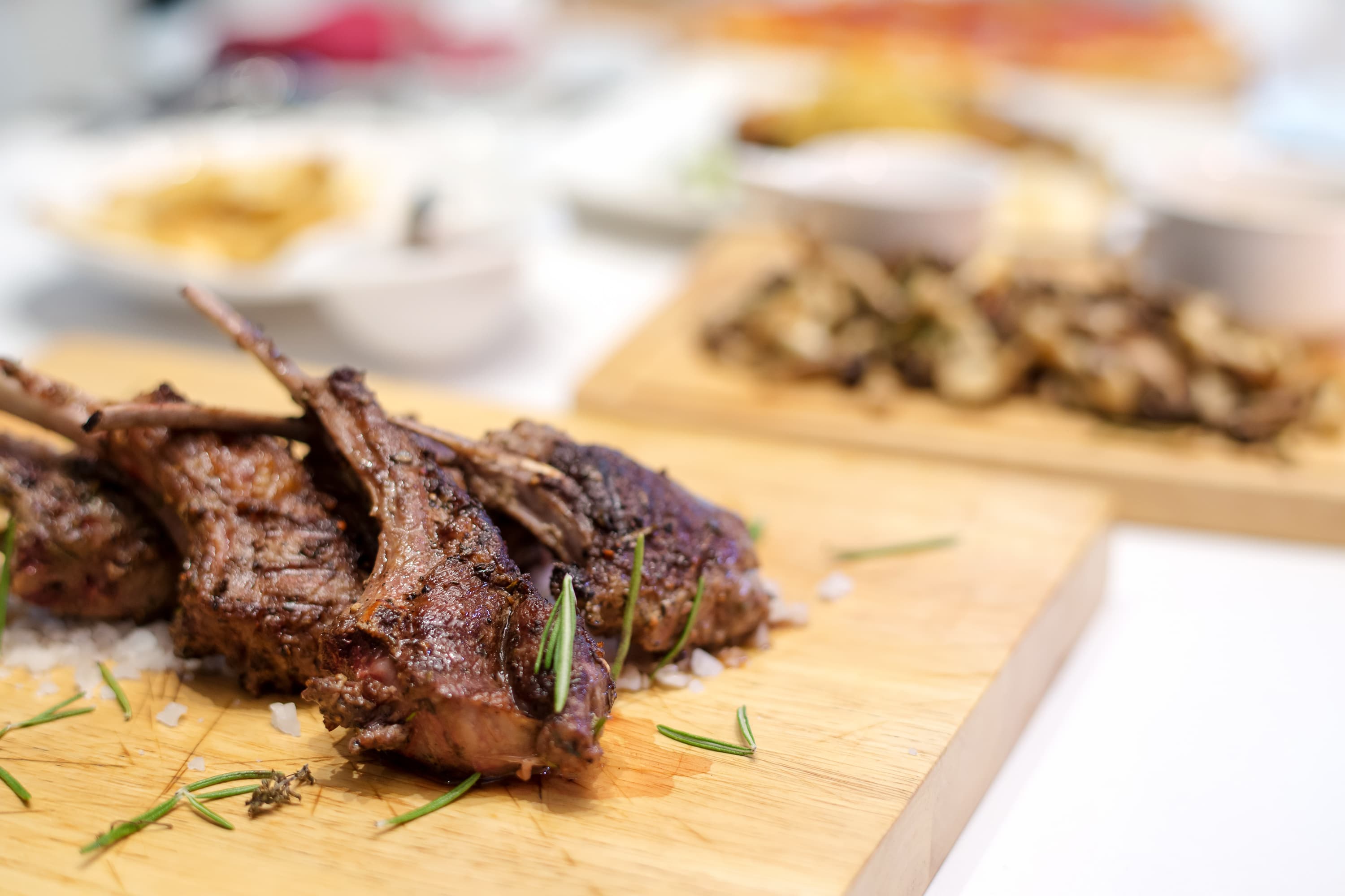 Chuletas de Cordero a la Parrilla