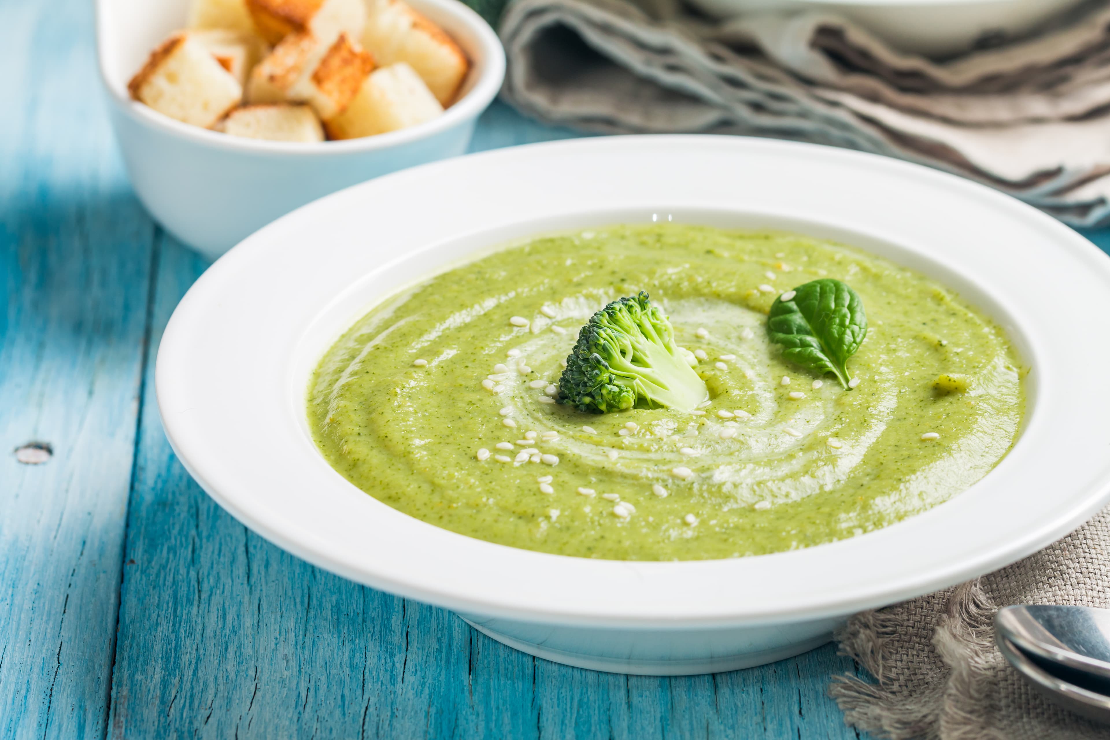 Crema de brócoli