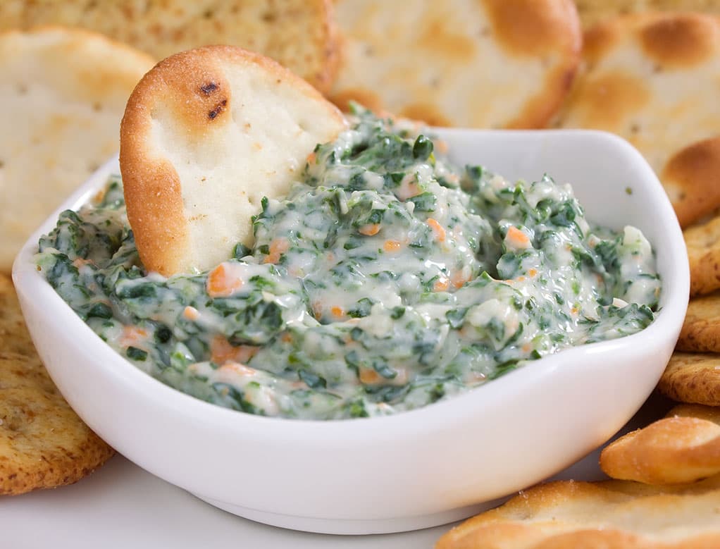 Dip de Yogur de Espinaca