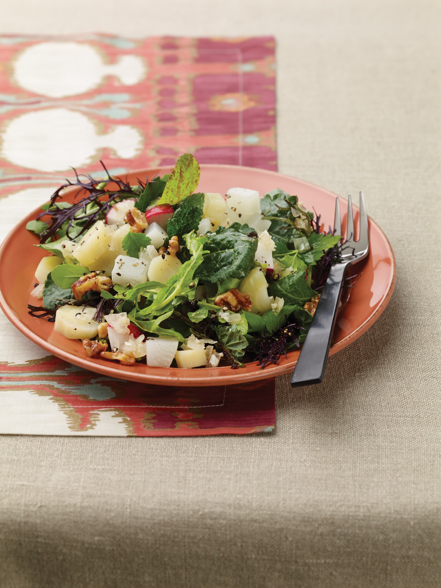 Ensalada abundante de Vegetales de Cosecha