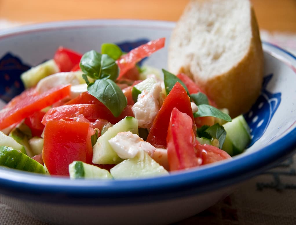 Ensalada Capresa de Jardín