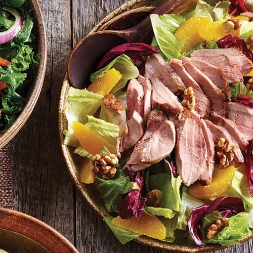 Ensalada de Pechuga de Pato sellada