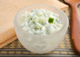 Ensalada de pepino crujiente