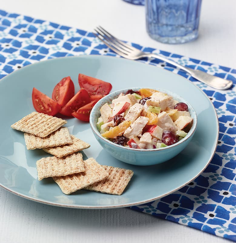 Ensalada de Pollo con frutas