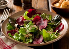 Ensalada de Remolacha y Rúcula con Feta