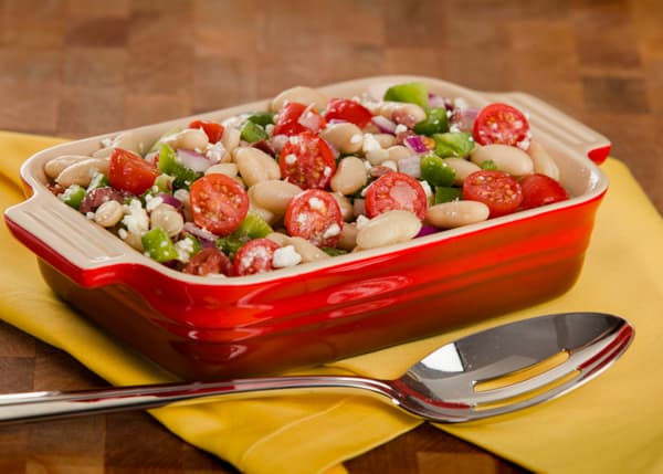 Ensalada griega de Frijoles