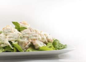 Ensalada veraniega de Cangrejo
