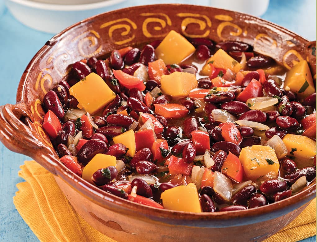 Estofado de frijoles rojos