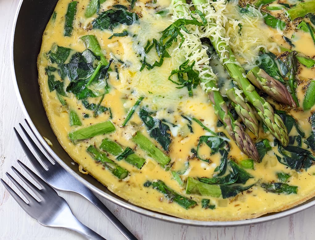 Frittata de Espárragos