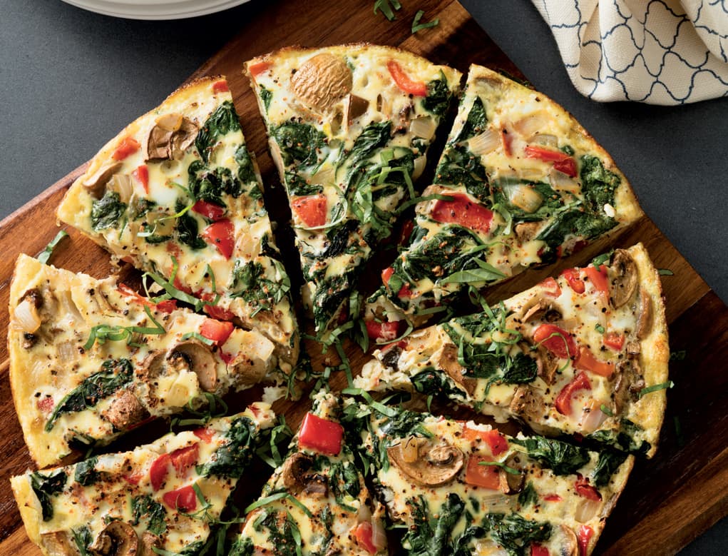 Frittata de verduras de verano económica