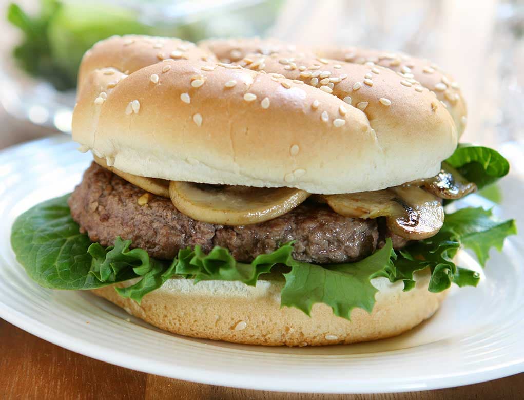 Hamburguesa de Champiñones