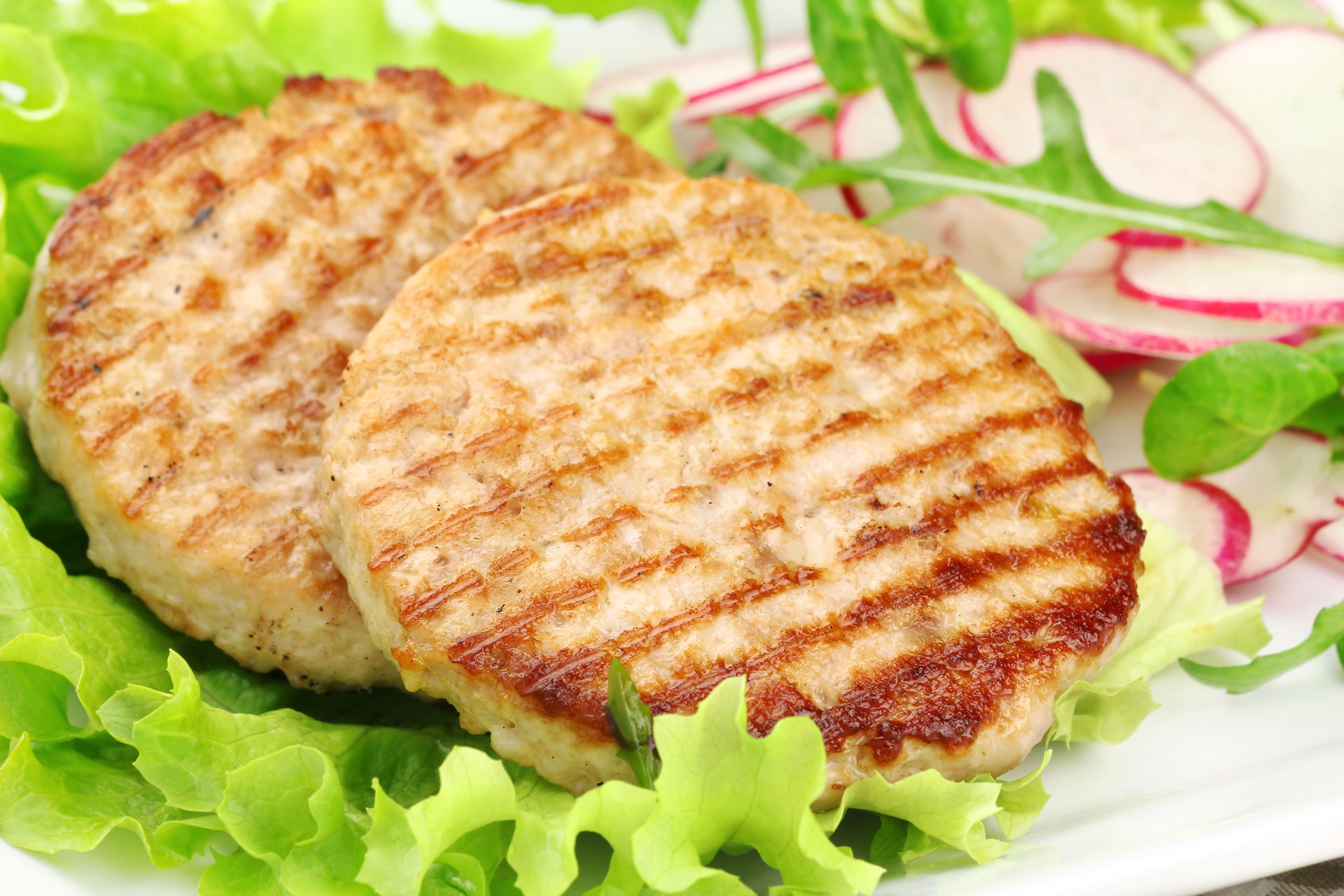 Hamburguesas asiáticas de Pavo Amigables con el bolsillo