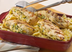 Pechugas de pollo rellenas de Mijo