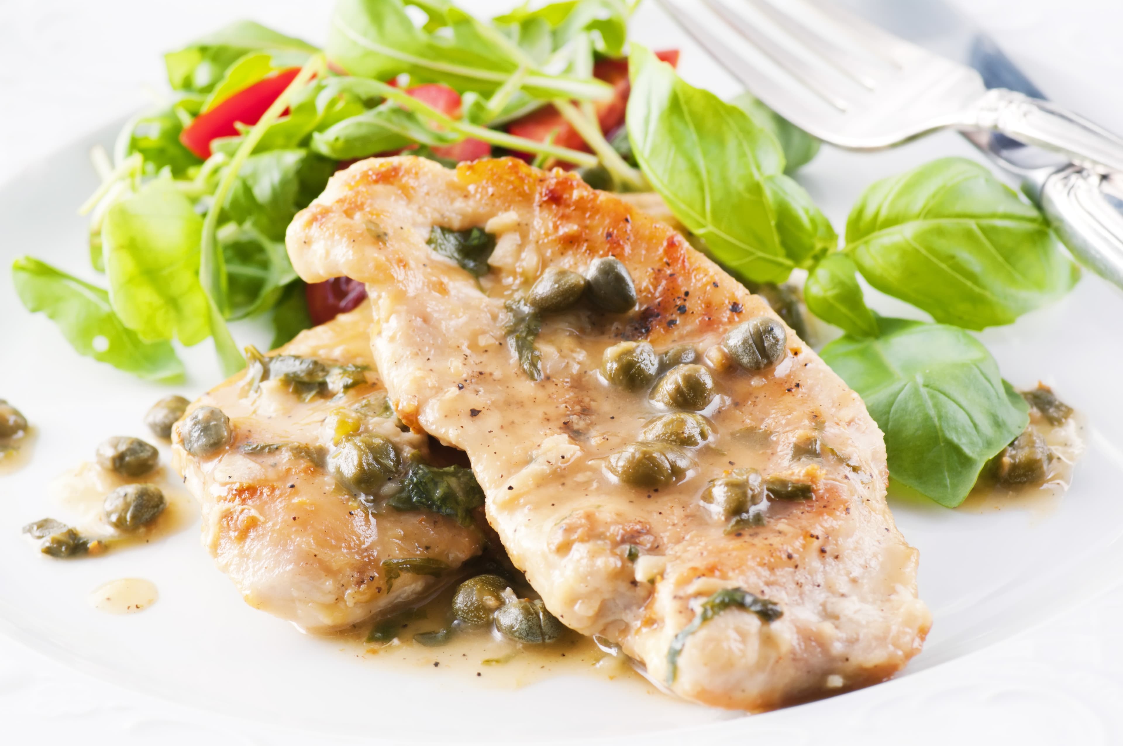 Piccata de Pollo Amigable con el bolsillo