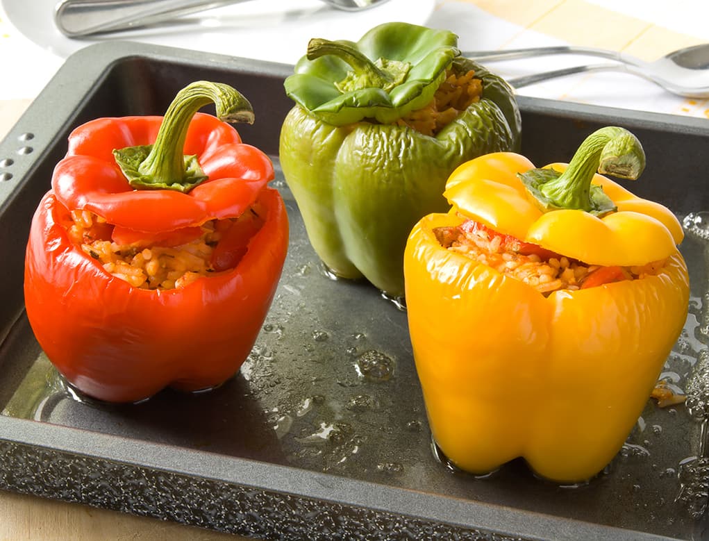 Pimientos rellenos económicos