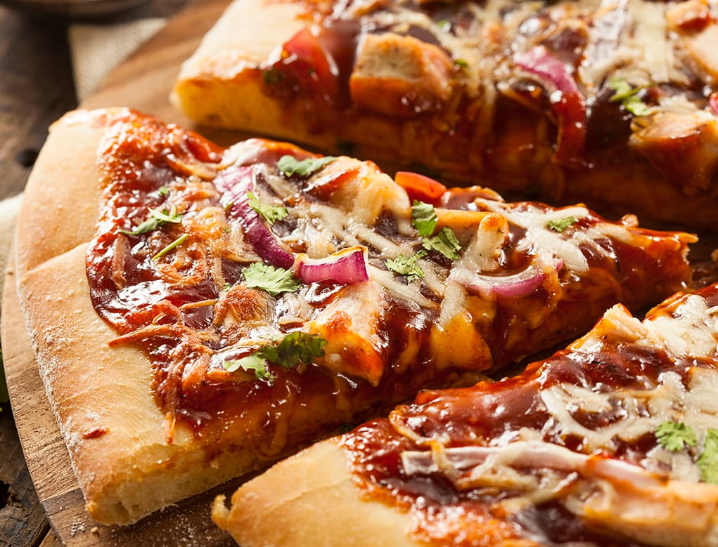 Pizza de Pollo a la Barbacoa