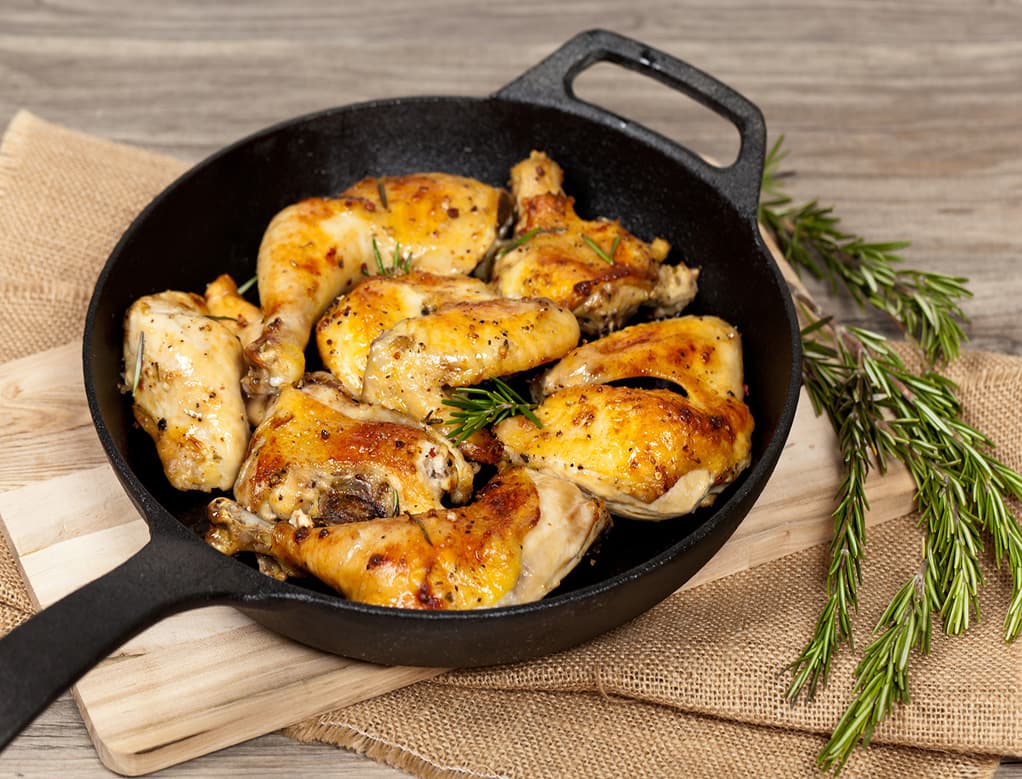 Pollo con Hierbas a las Brasas