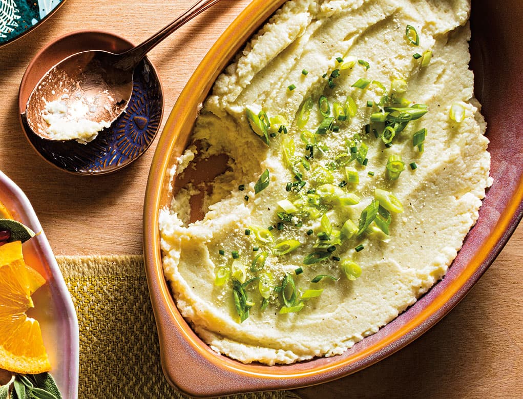 Puré de coliflor con parmesano