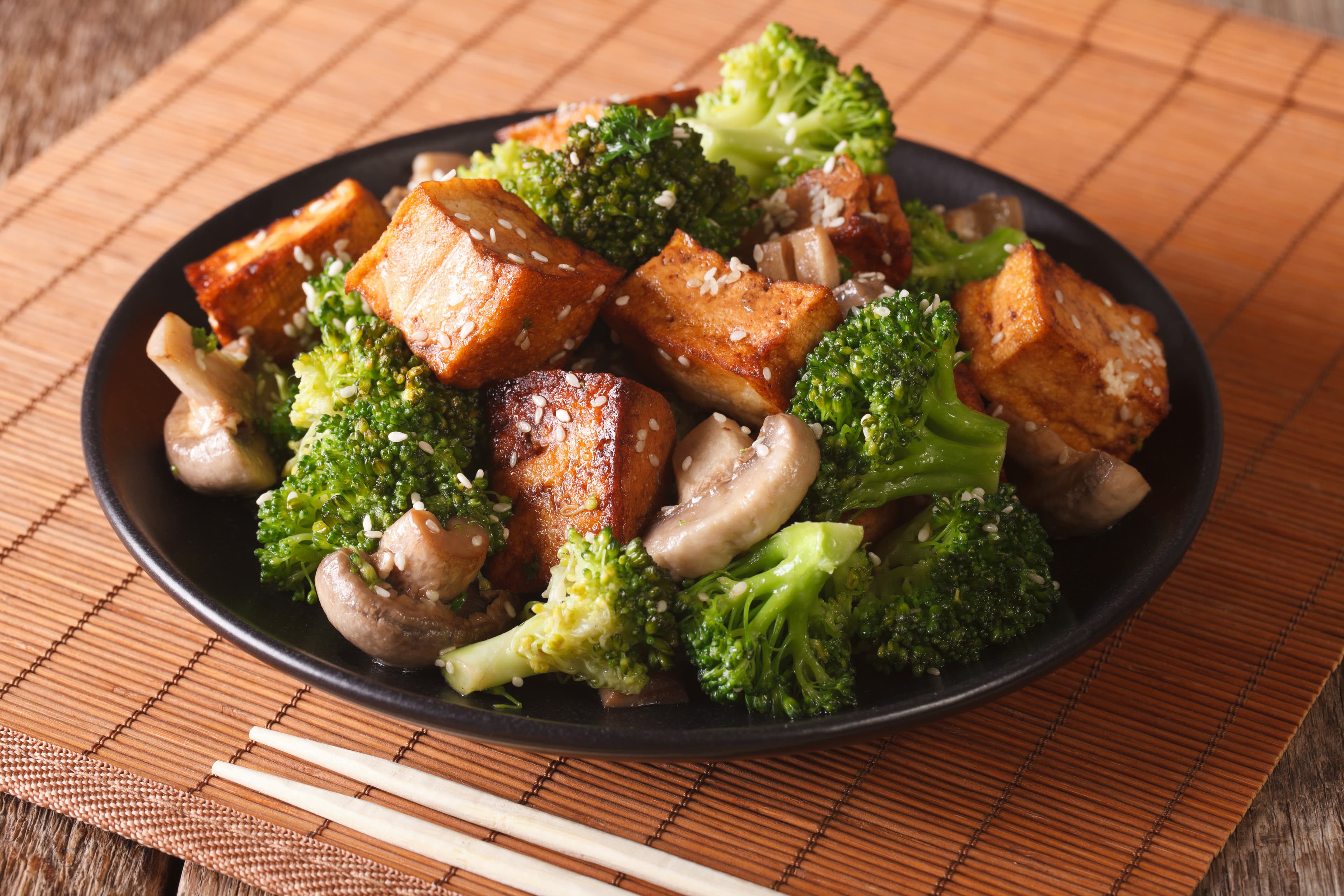 Salteado de tofu