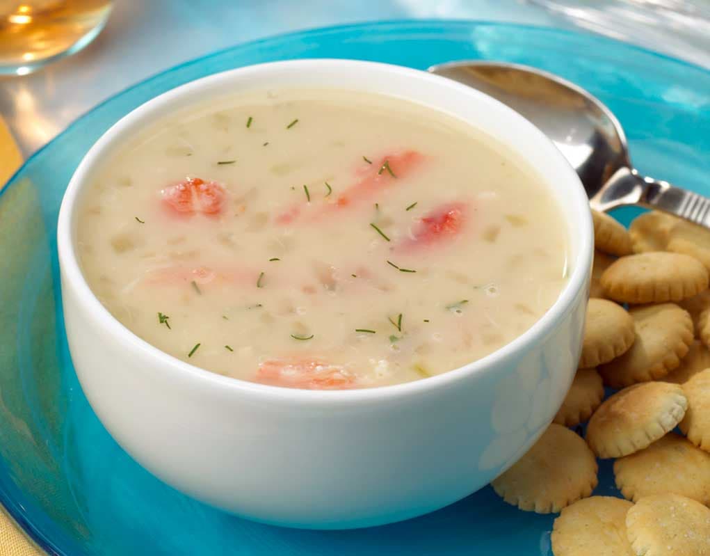 Sopa de Crema de Cangrejo de la Costa este de Maryland