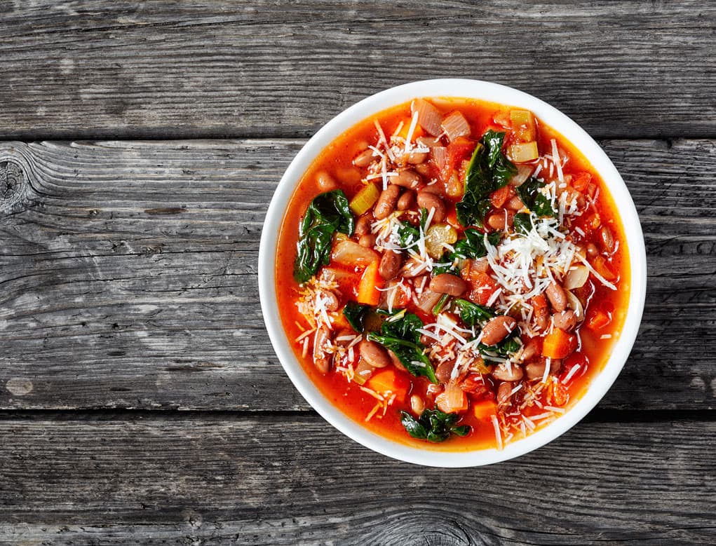 Sopa Italiana de Pollo en la Instant Pot con Alcachofas