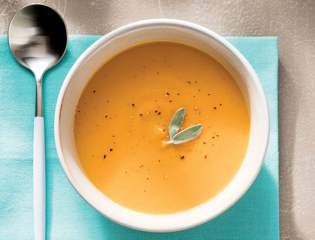 Sopa rápida de calabaza
