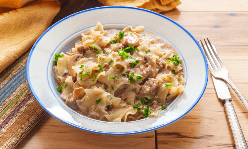 Stroganoff de Carne de res
