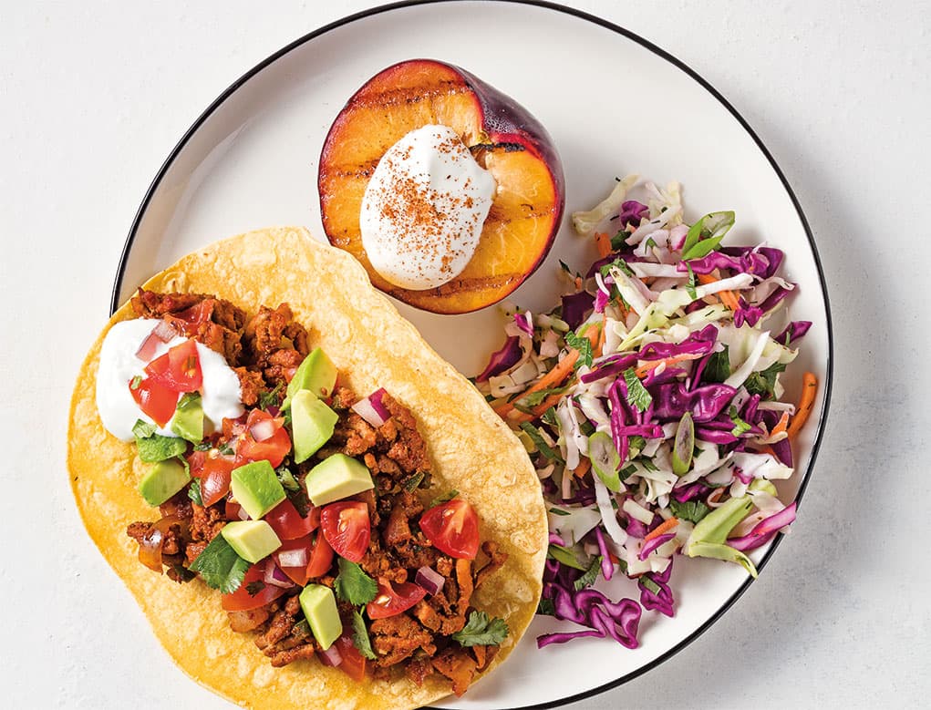 Tacos de pavo