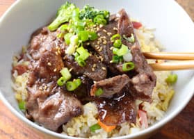 Teriyaki de Carne de Res
