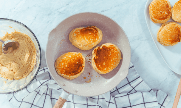 Tortitas integrales de batata - Receta para amantes de la comida