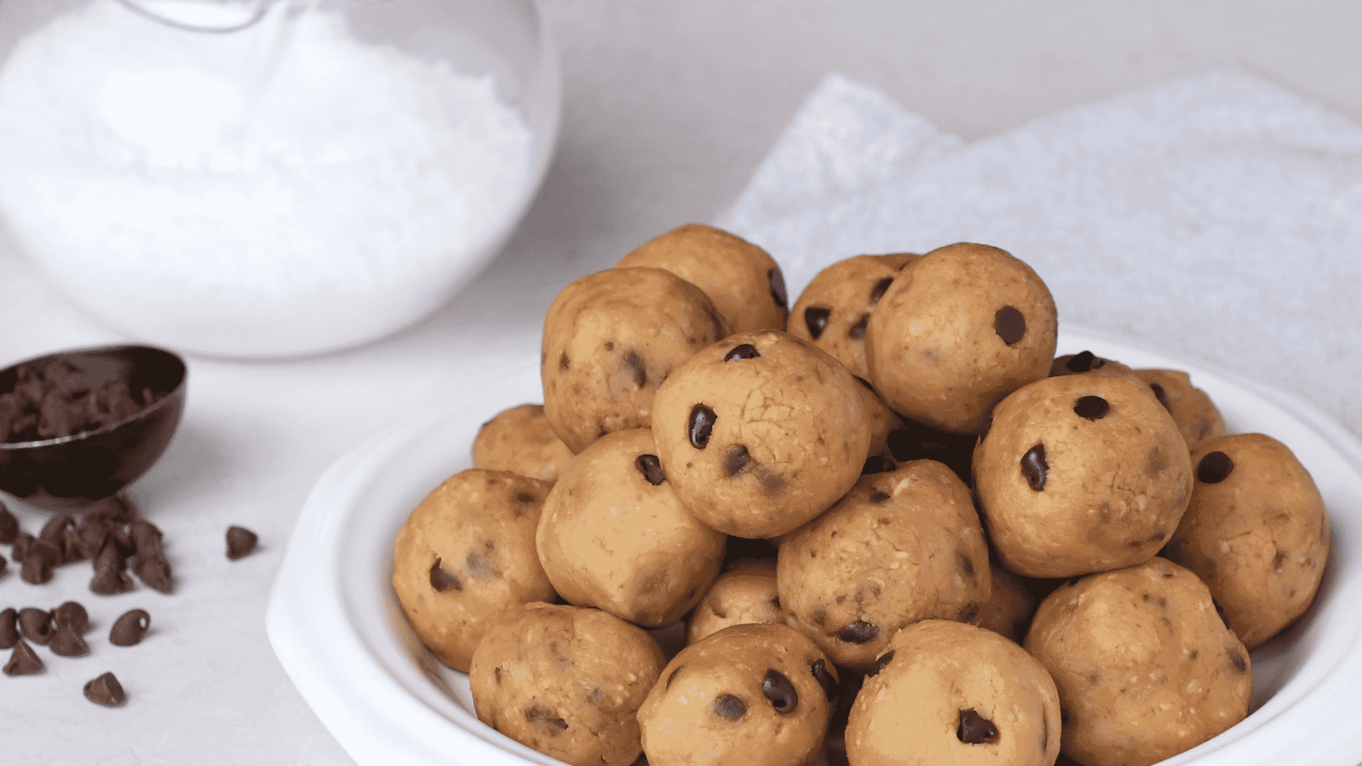 Trufas De Masa De Galleta